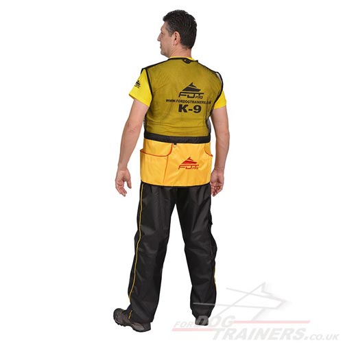 Dog training vest